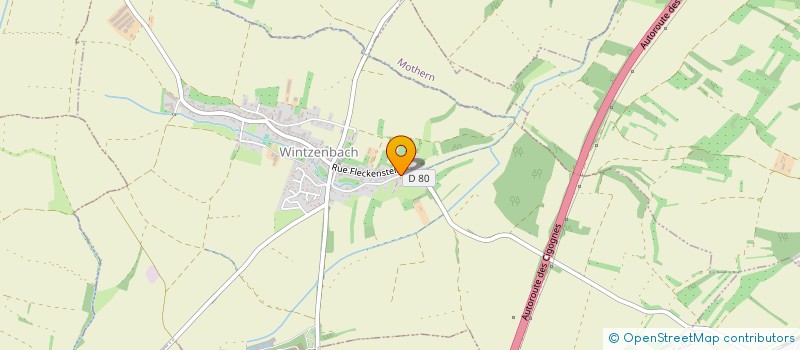 localisation de l'entreprise IMMO JOERGER  WINTZENBACH