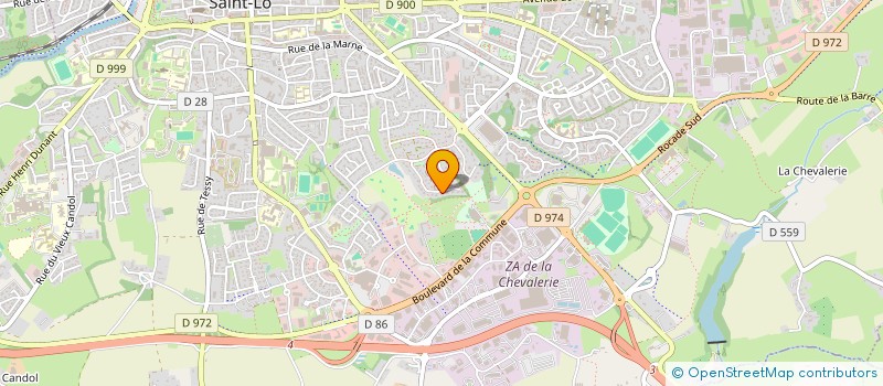 localisation de l'entreprise IMMO JOUET  SAINT-LO