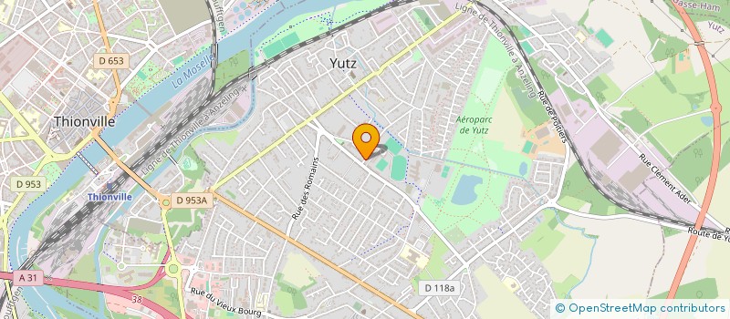 localisation de l'entreprise IMMO JSPH  YUTZ