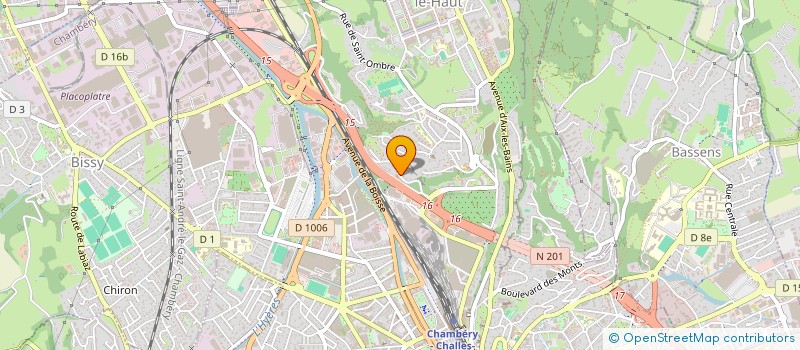 localisation de l'entreprise IMMO JUMP  CHAMBERY