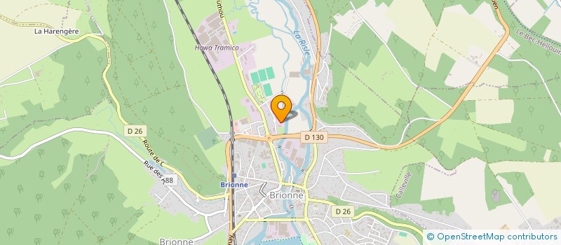 localisation de l'entreprise IMMO K27  BRIONNE