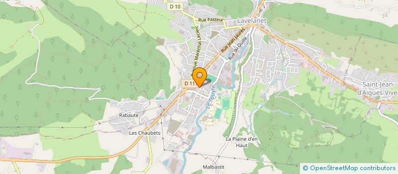 localisation de l'entreprise IMMO K6 à LAVELANET