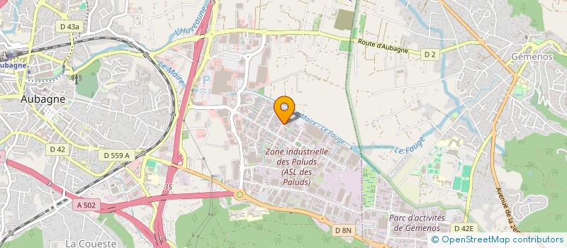 localisation de l'entreprise IMMO KEEP  AUBAGNE