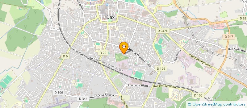 localisation de l'entreprise IMMO KINE TOURREN  DAX