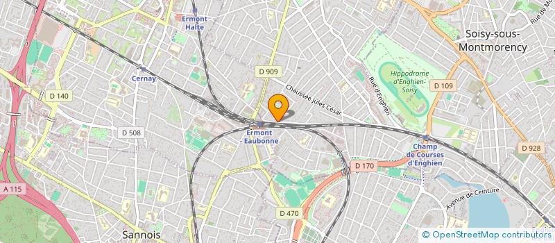 localisation de l'entreprise IMMO KING à EAUBONNE