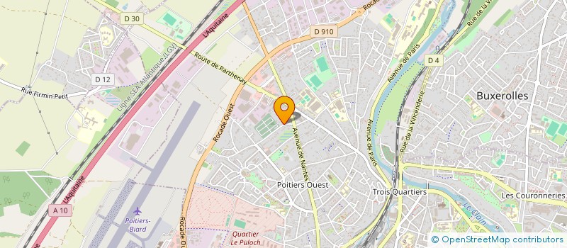 localisation de l'entreprise IMMO KOTEREKO  POITIERS