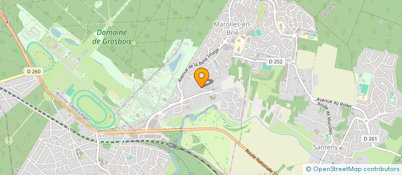 localisation de l'entreprise IMMO KRISTY  MAROLLES-EN-BRIE