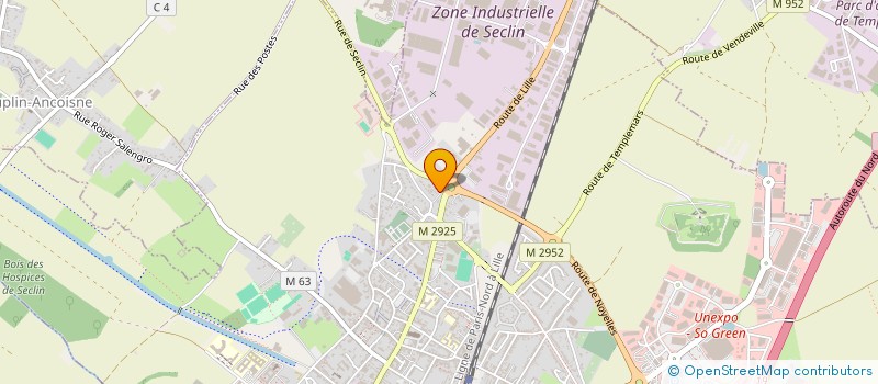 localisation de l'entreprise IMMO L'EXPRESSO à SECLIN