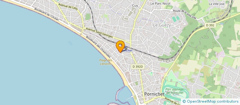 localisation de l'entreprise IMMO L&P à PORNICHET