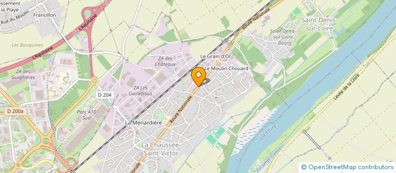 localisation de l'entreprise IMMO LA CHAUSSEE  LA CHAUSSEE-SAINT-VICTOR