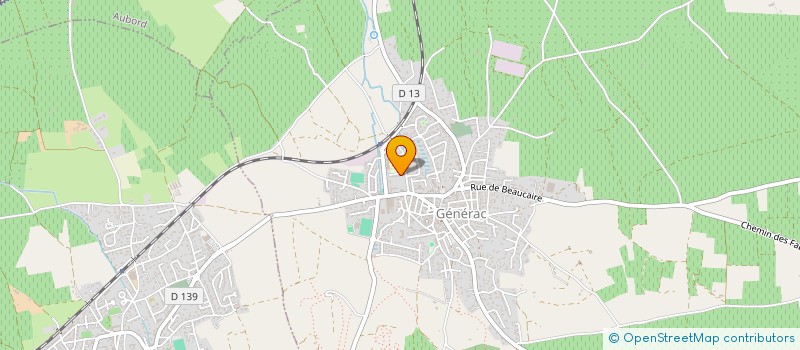 localisation de l'entreprise IMMO LABERGERIE  GENERAC