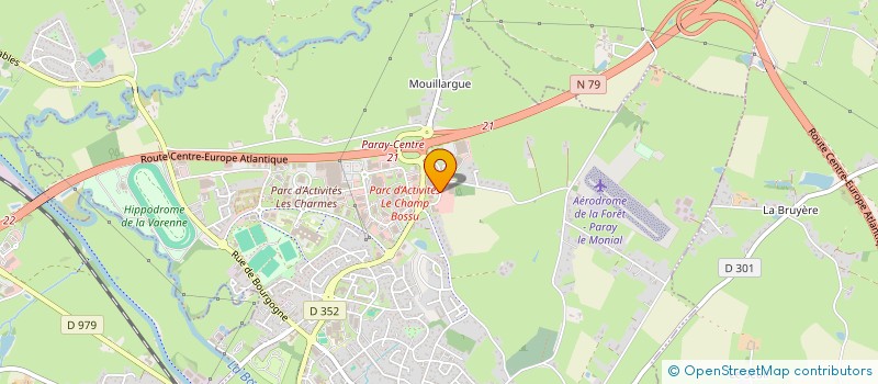 localisation de l'entreprise IMMO LAF 71  PARAY LE MONIAL