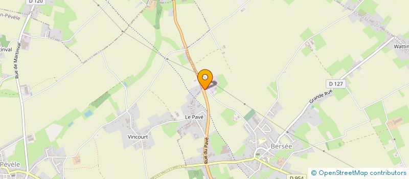 localisation de l'entreprise IMMO LAGEARD  BERSEE