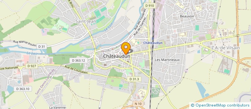 localisation de l'entreprise IMMO-LAUED à CHATEAUDUN