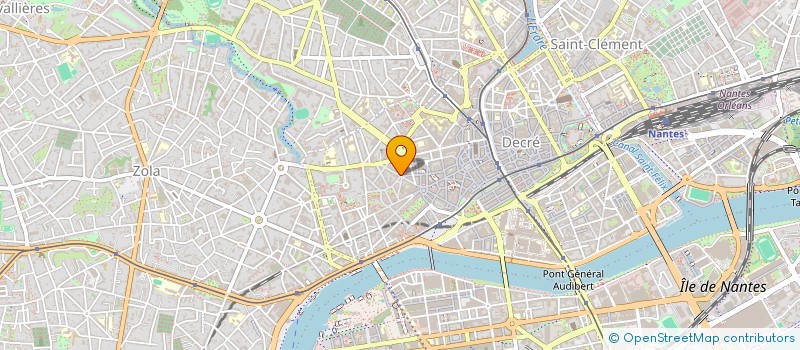 localisation de l'entreprise IMMO LAURENT à NANTES