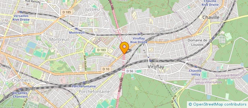 localisation de l'entreprise IMMO LC VIROFLAY  VIROFLAY