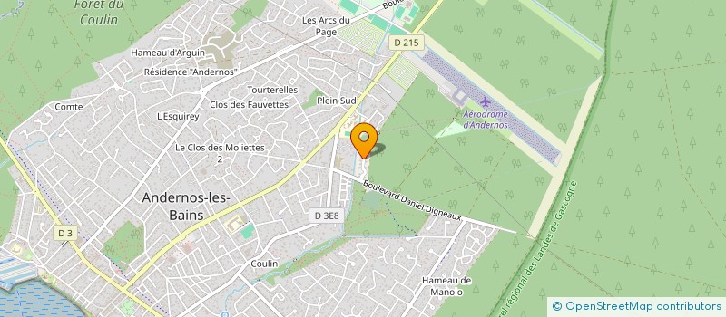 localisation de l'entreprise IMMO LEA PIERRE  ANDERNOS-LES-BAINS