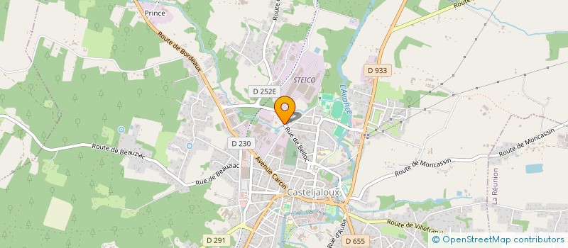 localisation de l'entreprise IMMO-LEB  CASTELJALOUX