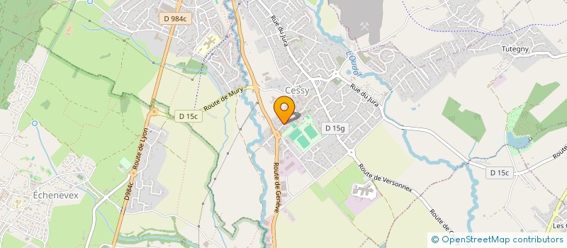 localisation de l'entreprise IMMO LEMANIKA  CESSY