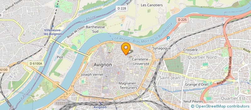 localisation de l'entreprise IMMO LF  AVIGNON