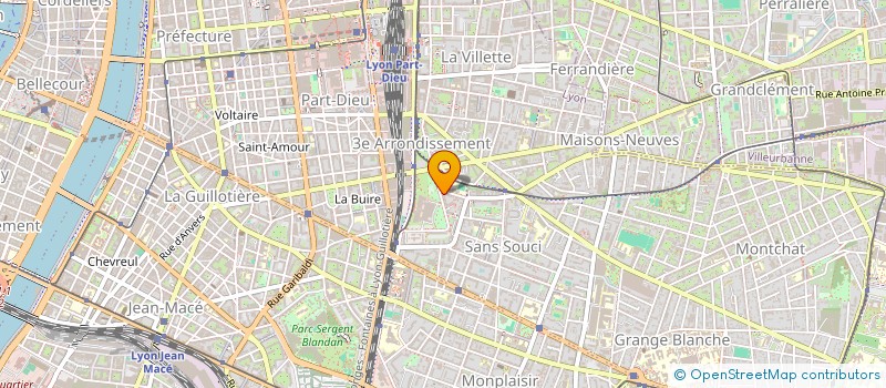 localisation de l'entreprise IMMO LIFE  LYON