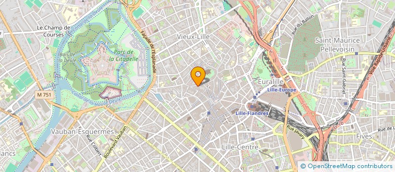 localisation de l'entreprise IMMO LILLE à LILLE