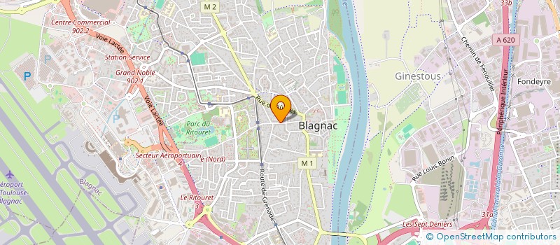 localisation de l'entreprise IMMO.LINE  BLAGNAC