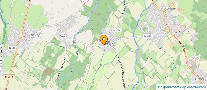 localisation de l'entreprise IMMO LINK  CHEVRY