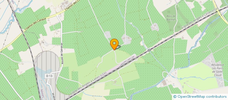 localisation de l'entreprise IMMO LOC  NIMES