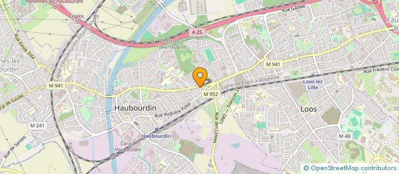 localisation de l'entreprise IMMO LOISIRS  HAUBOURDIN