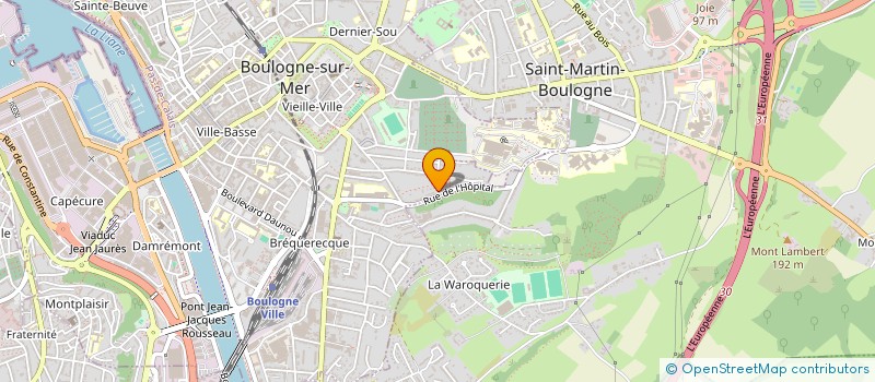 localisation de l'entreprise IMMO LOKIZY FRANCE  BOULOGNE-SUR-MER