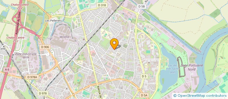 localisation de l'entreprise IMMO LOMBARD CONSEILS à CHALON-SUR-SAONE