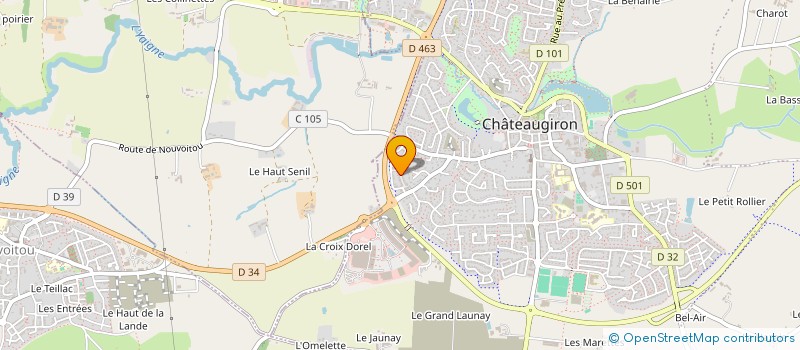 localisation de l'entreprise IMMO-LOVEGOOD  CHATEAUGIRON