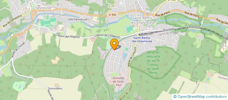 localisation de l'entreprise IMMO LP  SAINT-REMY-LES-CHEVREUSE