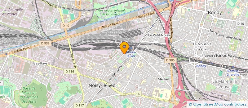 localisation de l'entreprise IMMO LUCE à NOISY-LE-SEC