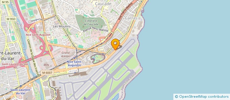 localisation de l'entreprise IMMO LYNA à NICE