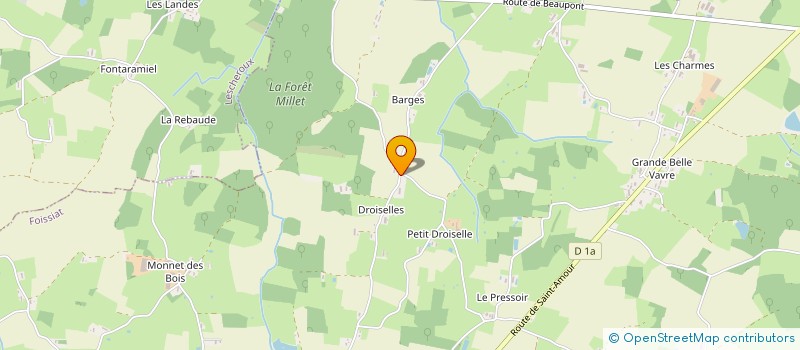 localisation de l'entreprise IMMO M  FOISSIAT