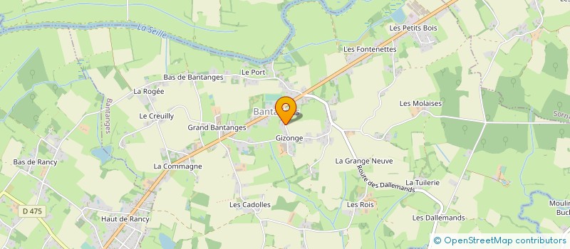 localisation de l'entreprise IMMO M.D.  BANTANGES