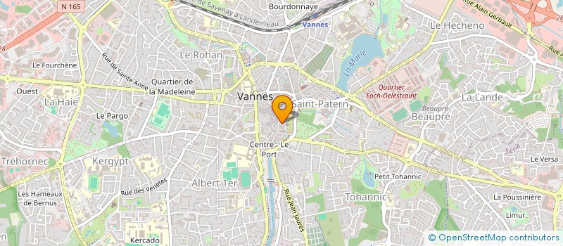 localisation de l'entreprise IMMO M.R à VANNES