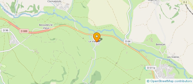 localisation de l'entreprise IMMO MA PIERRE  SEVERAC D'AVEYRON