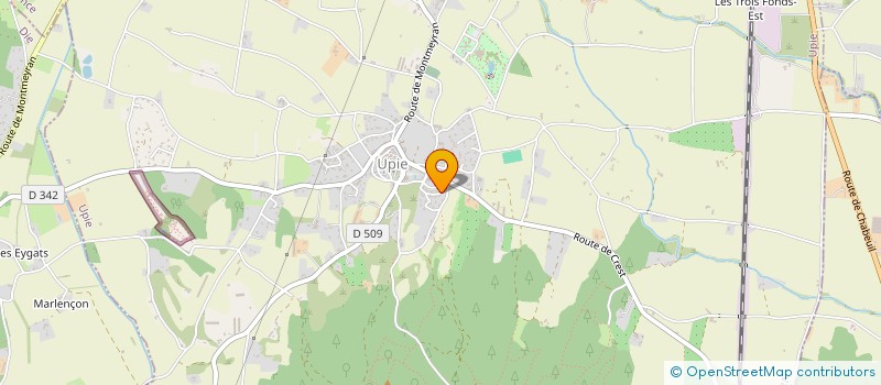 localisation de l'entreprise IMMO-MALO  UPIE