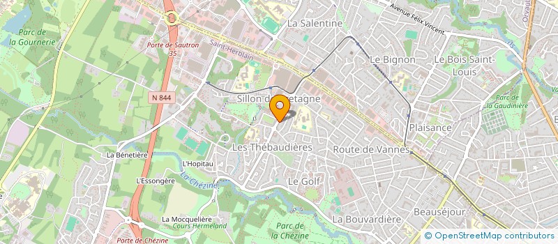 localisation de l'entreprise IMMO-MAMINOU  SAINT-HERBLAIN