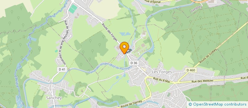 localisation de l'entreprise IMMO MARC OLIVIER  LES FORGES