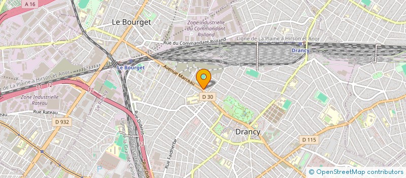 localisation de l'entreprise IMMO MARCEAU à SEVRAN