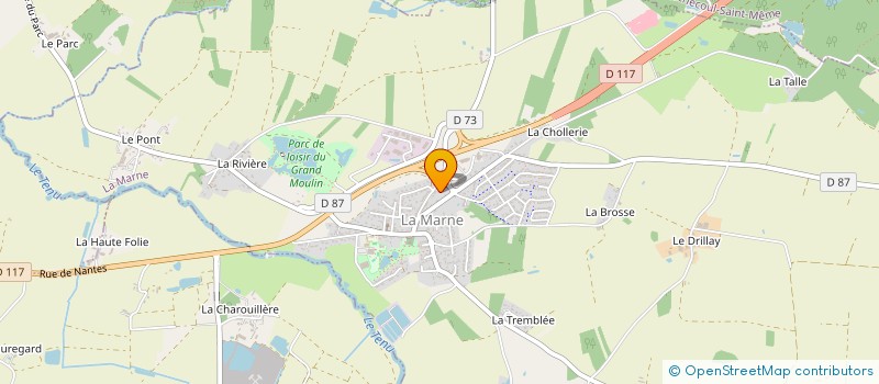 localisation de l'entreprise IMMO MAROUENNANCE  LA MARNE