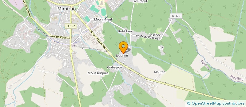 localisation de l'entreprise IMMO MARTINS  MIMIZAN