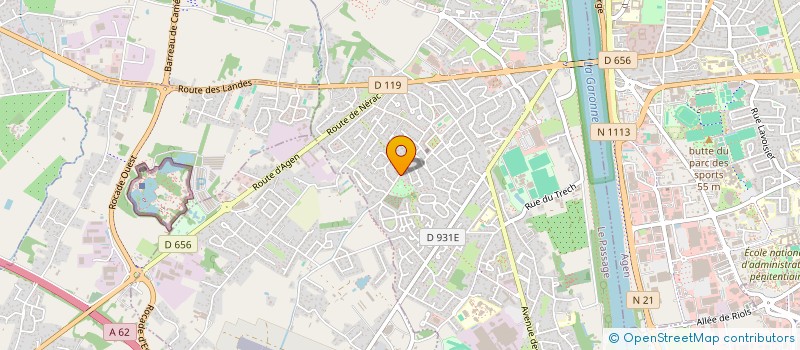 localisation de l'entreprise IMMO-MAS  LE PASSAGE