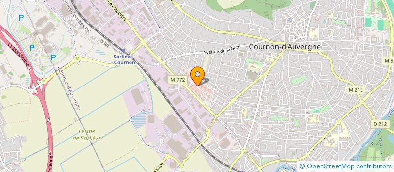 localisation de l'entreprise IMMO MATERIEL DE PRO  COURNON-D'AUVERGNE