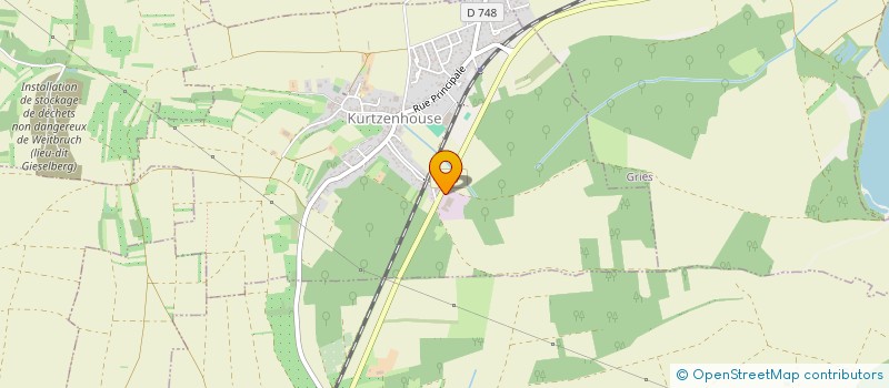 localisation de l'entreprise IMMO'MAX  KURTZENHOUSE