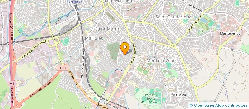 localisation de l'entreprise IMMO MAZAN à PERPIGNAN